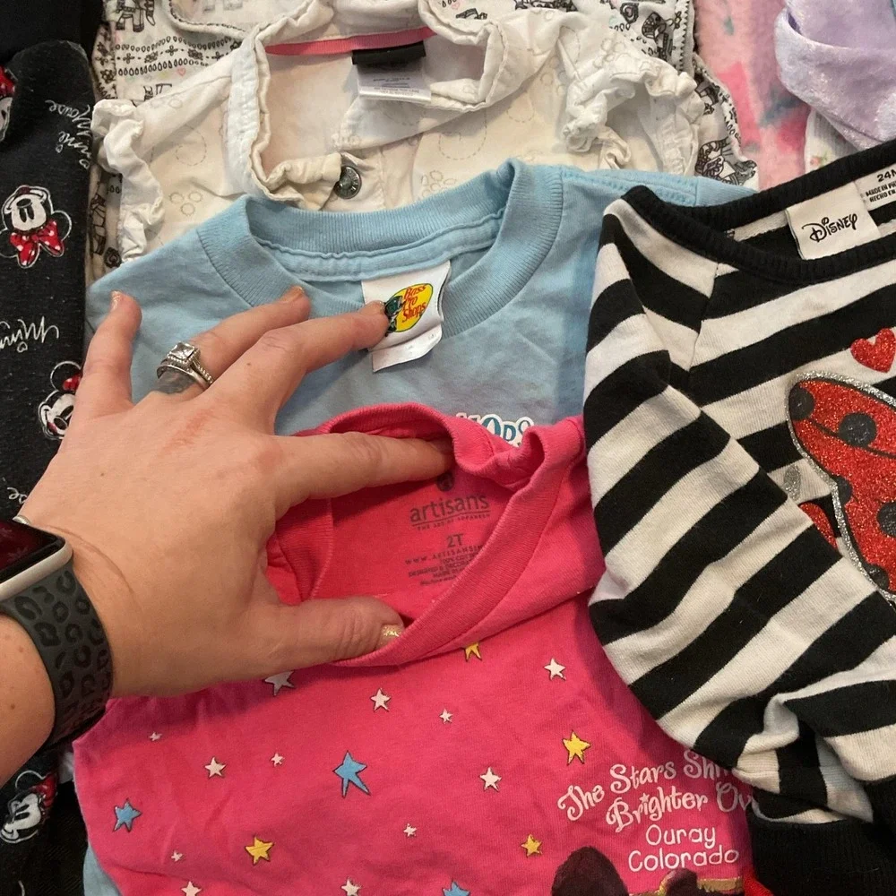 Mixed Brands Outfit Lot Girls 2T Pants Shorts Dresses 20pc Disney Minnie Frozen